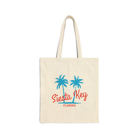 Siesta Key, Florida, Cotton Canvas Siesta Key Tote Bag