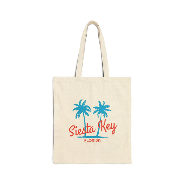 Siesta Key, Florida, Cotton Canvas Siesta Key Tote Bag