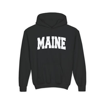 Maine Youth Hoodie - Kids Maine Hooded Sweatshirt - 0