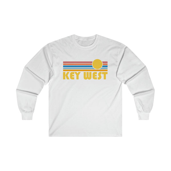 Key West, Florida Long Sleeve Shirt - Retro Unisex Shirt