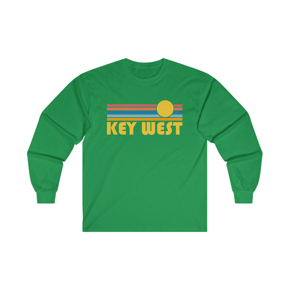 Key West, Florida Long Sleeve Shirt - Retro Unisex Shirt