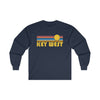 Key West, Florida Long Sleeve Shirt - Retro Unisex Shirt