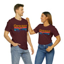 Oregon T-Shirt - Mountain Sunset Unisex Oregon Shirt-85