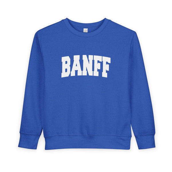 Banff, Canada Toddler Sweatshirt - Banff Toddler Crewneck Sweatshirt