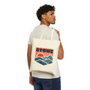 Stowe, Vermont Cotton Canvas Tote Bag - 15" x 16"-4