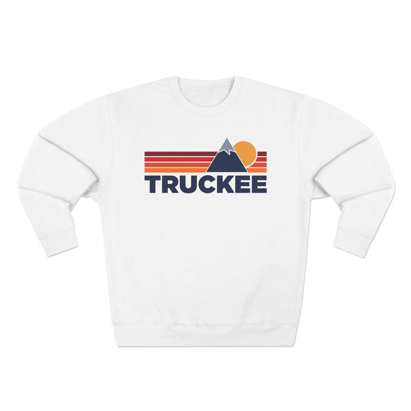 Premium Truckee, California Mountain Lines Graphic Sweatshirt
