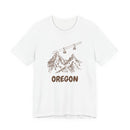 Oregon Mountain T-Shirt — Vintage Gondola Ski Mountain Tee-2