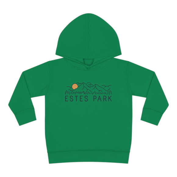 Estes Park, Colorado Toddler Hoodie - Unisex Estes Park Toddler Sweatshirt