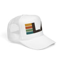 Los Angeles, California Trucker Hat - LA Abbr retro cap-12