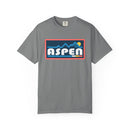 Aspen, Colorado Graphic Tee, Comfort Colors Retro Mountain Unisex Aspen T shirt-4