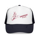 Sandpoint, Idaho Ski Bunny Foam Trucker Hat-7