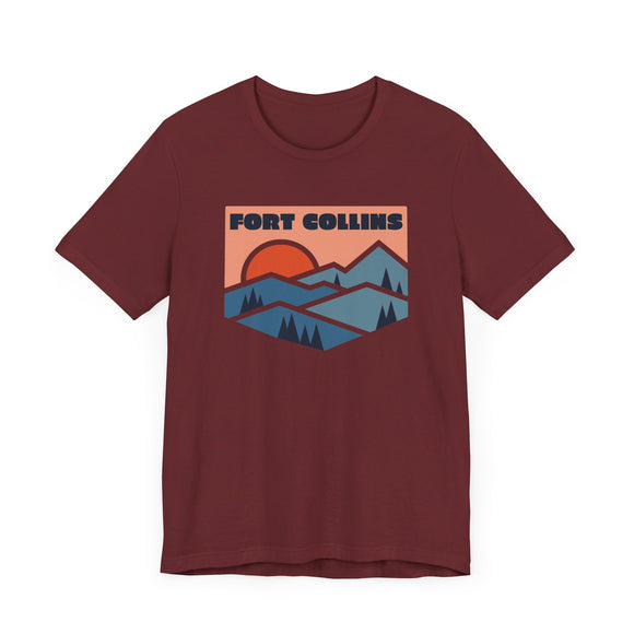 Fort Collins, Colorado T Shirt - Retro Graphic Tee