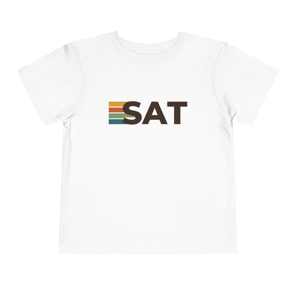 San Antonio, Texas Toddler Tee - SAT Kids T Shirt