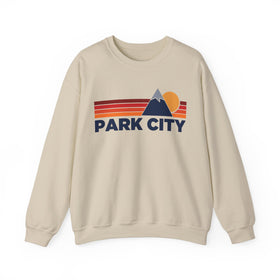 Park City, Utah Sweatshirt Retro Mountains, Park City Unisex Crewneck, Vintage Cozy Jumper, Gift for Outdoor Lovers