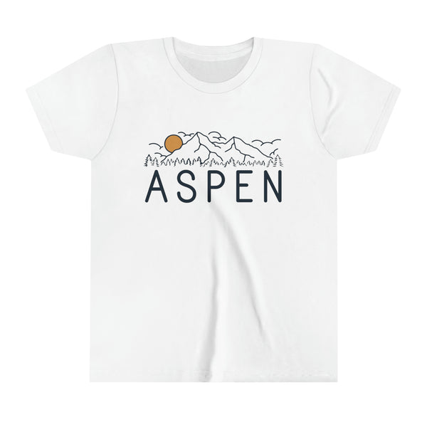 Aspen, Colorado Youth T-Shirt - Kids Aspen Shirt