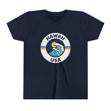 Buy navy Hawaii Youth T-Shirt - Unisex Kids Hawaii Shirt
