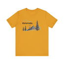 Colorado T-Shirt Retro - Adult Unisex Ski Mountain Gondola Colorado T Shirt-7
