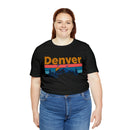 Denver, Colorado Shirt - Mountain Sunset Unisex Denver T-Shirt-27