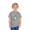 Stowe, Vermont Toddler Skiing Snowman Graphic Tee - Kids Stowe Shirt-10
