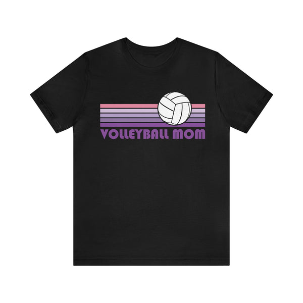 Volleyball Mom T-Shirt - Retro Unisex Volleyball Mom Shirt