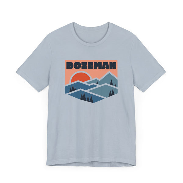 Bozeman, Montana T Shirt - Retro Graphic Tee