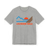 Jackson Hole, Wyoming Retro Mountains Sunset T-Shirt | Vintage Jackson Hole Tee