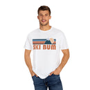 Ski Bum Graphic Tee, Comfort Colors Retro Unisex T shirt, Mountain Adventure Shirt-10
