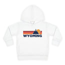 Wyoming Toddler Hoodie - Unisex Mountain Pullover Sweatshirt, Kids Hooded Jumper, Wyoming Souvenir-1