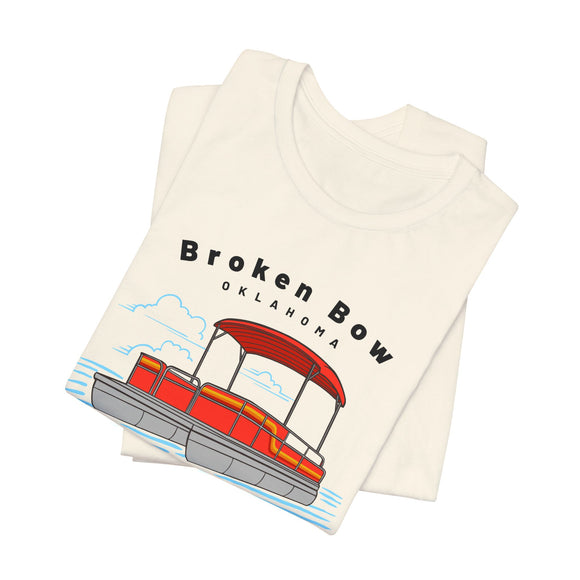 Broken Bow, Oklahoma T Shirt - Pontoon Boat Tee