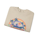 Tampa, Florida Sweatshirt - Unisex Retro Beach Crewneck Tampa Sweatshirt-12
