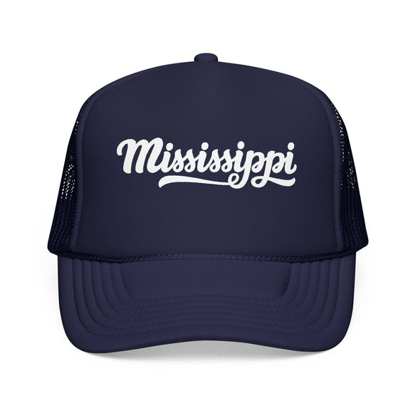 Kids Mississippi Trucker Hat - Youth Snapback Cap