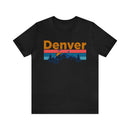 Denver, Colorado Shirt - Mountain Sunset Unisex Denver T-Shirt-2