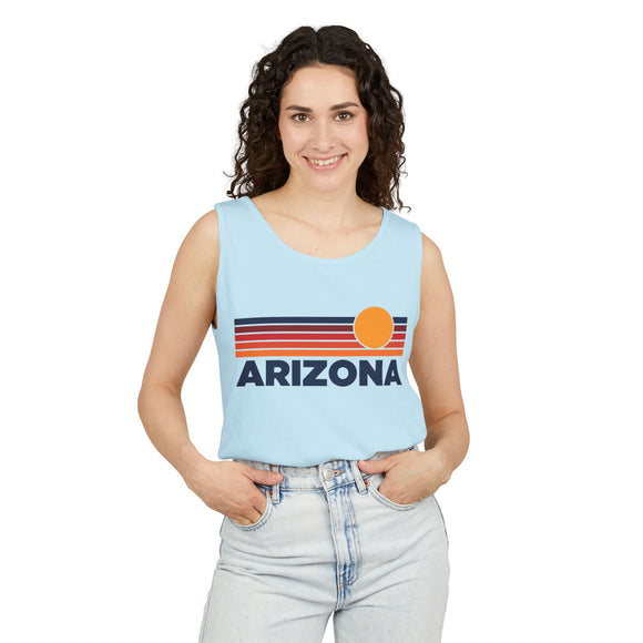 Arizona Retro Sunstripe Tank Top | Comfort Colors - 100% Cotton