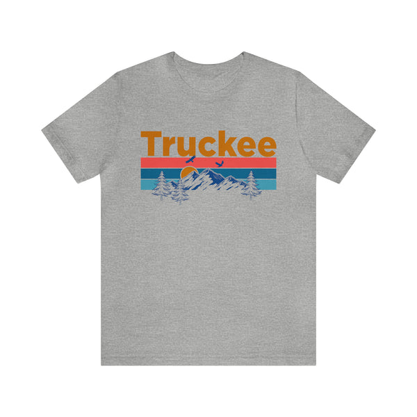 Truckee, California Shirt - Mountain Sunset Unisex Truckee T-Shirt
