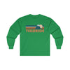 Telluride, Colorado Long Sleeve Shirt - Retro Unisex Telluride Long Sleeve Tee