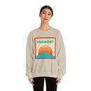 Retro Vermont Sweatshirt, Mountain Sun Design, Unisex Crewneck, Gift for Outdoorsy Friends, Vintage Vermont Jumper-17