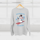 Premium Snowmass, Colorado Skiing Snowman Sweatshirt-9