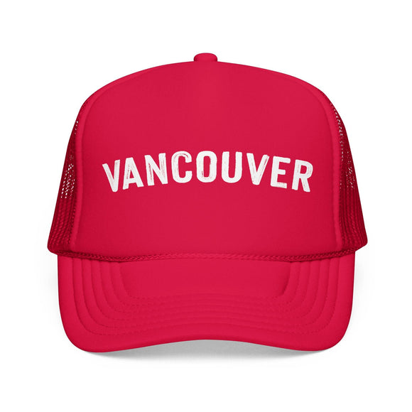 Kids Vancouver, Canada Trucker Hat - Youth Snapback Cap