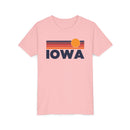 Iowa Youth T-Shirt — Retro Sun Tee-5