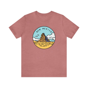 Buy heather-mauve New Mexico T-Shirt - Unisex New Mexico Shirt