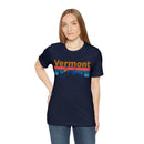 Vermont T-Shirt - Mountain Sunset Unisex Vermont Shirt-80