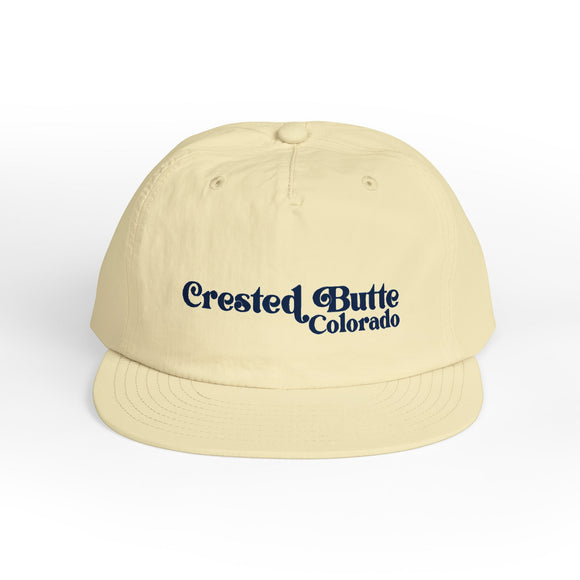 Crested Butte, Colorado Retro Surf Cap