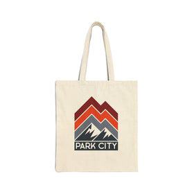 Park City, Utah Cotton Canvas Park City Tote Bag