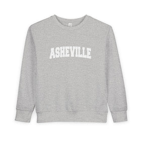 Asheville, North Carolina Toddler Sweatshirt - Asheville Toddler Crewneck Sweatshirt