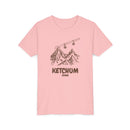Ketchum, Idaho Youth T-Shirt — Vintage Gondola Ski Mountain Tee-4