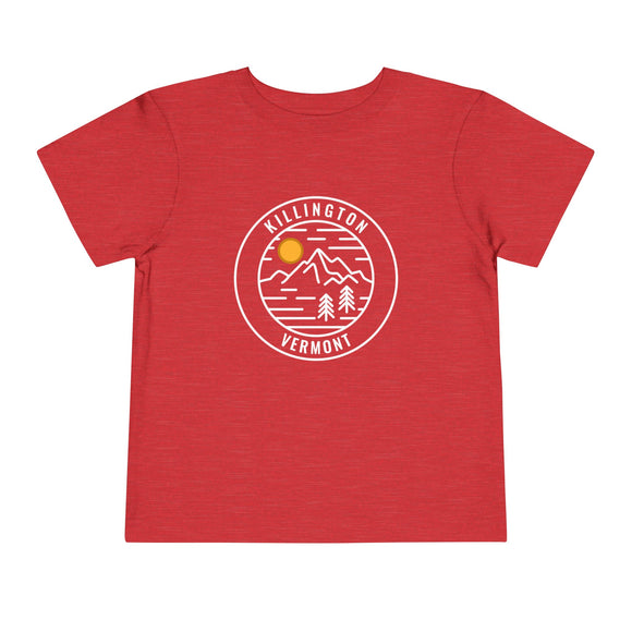 Killington, Vermont Toddler T-Shirt - Retro Mountain Toddler Killington Shirt