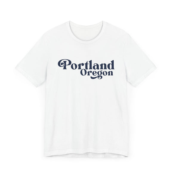 Portland, Oregon Graphic Tee, Casual T-Shirt, Vintage Style Shirt