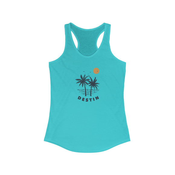 Destin, Florida Women's Racerback Tank Top