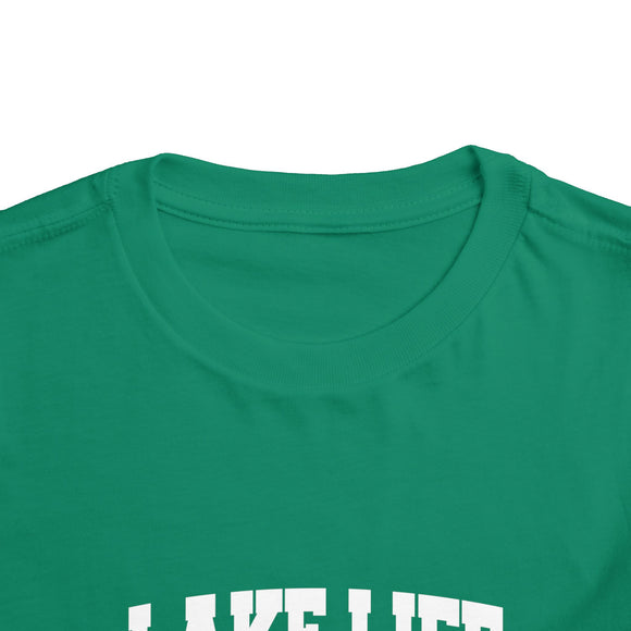 Lake Life Toddler Graphic Tee - Kids Lake Life Vacation T-Shirt