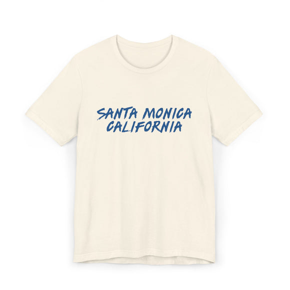 Santa Monica T-Shirt | 100% Cotton Retro California Tee